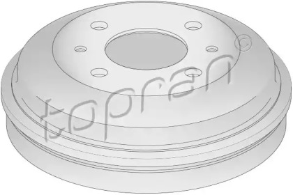 Тормозный барабан (TOPRAN: 820 522)