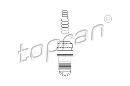 Свеча зажигания (TOPRAN: 110 327)