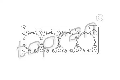 Прокладкa (TOPRAN: 100 607)