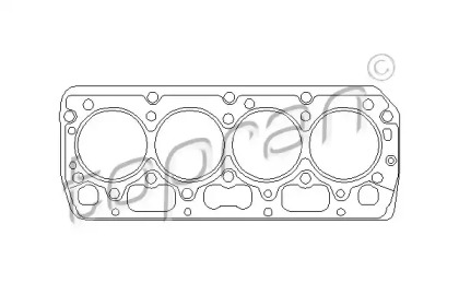 Прокладкa (TOPRAN: 111 150)