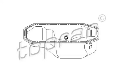 Масляный поддон (TOPRAN: 100 547)