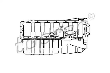 Масляный поддон (TOPRAN: 110 913)