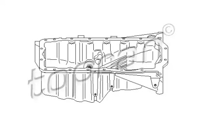 Масляный поддон (TOPRAN: 112 339)