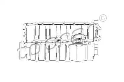 Масляный поддон (TOPRAN: 112 342)