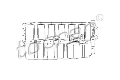 Масляный поддон (TOPRAN: 109 616)