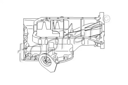 Масляный поддон (TOPRAN: 112 340)