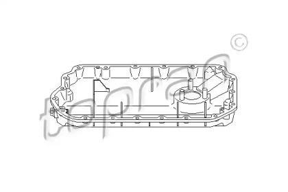 Масляный поддон (TOPRAN: 111 876)
