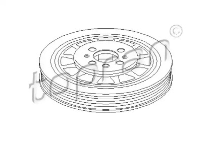 Ременный шкив (TOPRAN: 110 960)