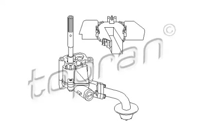 Насос (TOPRAN: 100 256)
