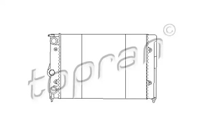 Теплообменник (TOPRAN: 102 572)