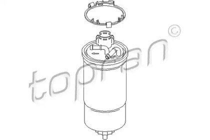 Фильтр (TOPRAN: 109 004)