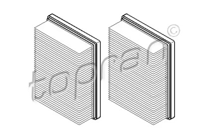 Фильтр (TOPRAN: 108 674)