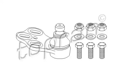 Шарнир (TOPRAN: 104 407)