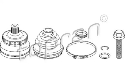 Шарнирный комплект (TOPRAN: 103 746)