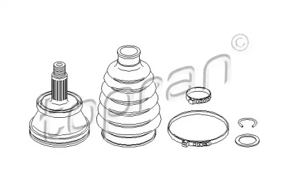 Шарнирный комплект (TOPRAN: 109 401)