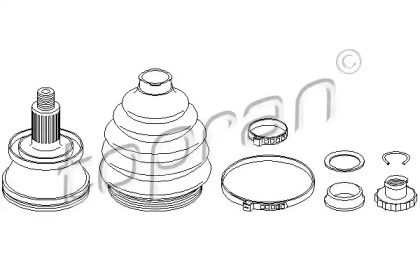 Шарнирный комплект (TOPRAN: 111 722)