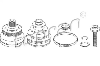 Шарнирный комплект (TOPRAN: 111 725)