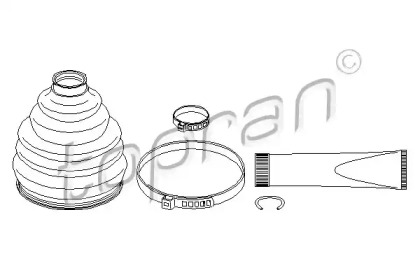 Комплект пыльника (TOPRAN: 111 667)