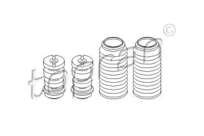 Пылезащитный комплект (TOPRAN: 914 104)