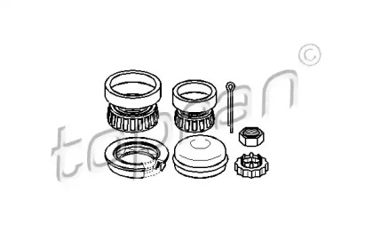 Комплект подшипника (TOPRAN: 102 832)