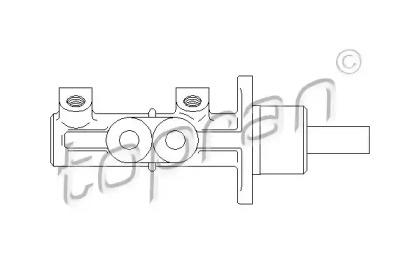Цилиндр (TOPRAN: 110 478)