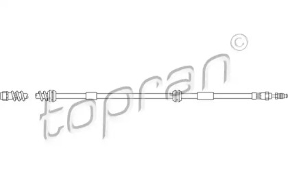 Шлангопровод (TOPRAN: 111 058)