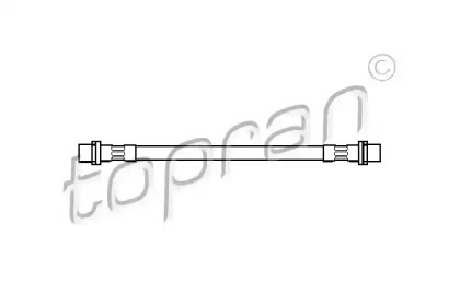 Шлангопровод (TOPRAN: 104 414)