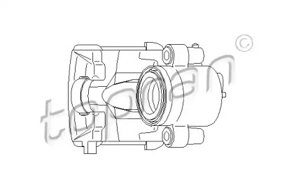 Тормозной суппорт (TOPRAN: 110 283)