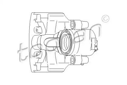 Тормозной суппорт (TOPRAN: 110 288)