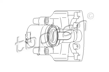 Тормозной суппорт (TOPRAN: 110 289)