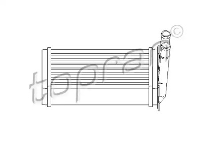 Теплообменник (TOPRAN: 107 407)