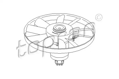 Вентилятор (TOPRAN: 107 012)