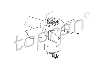 Вентилятор (TOPRAN: 107 721)