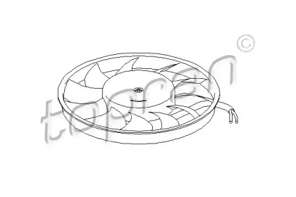Вентилятор (TOPRAN: 110 221)