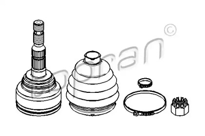 Шарнирный комплект (TOPRAN: 206 813)