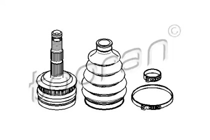 Шарнирный комплект (TOPRAN: 206 324)