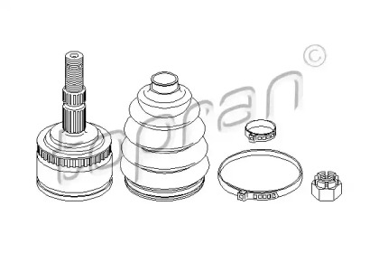 Шарнирный комплект (TOPRAN: 207 085)