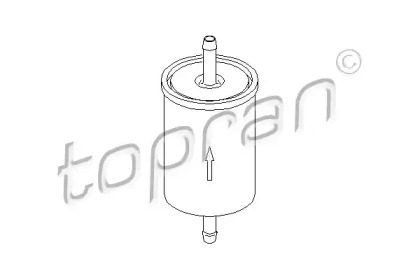 Фильтр (TOPRAN: 201 621)