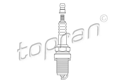 Свеча зажигания (TOPRAN: 205 040)