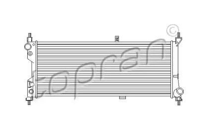 Теплообменник (TOPRAN: 207 397)