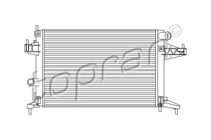 Теплообменник (TOPRAN: 206 971)