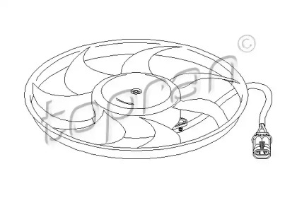 Вентилятор (TOPRAN: 207 219)