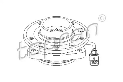 Ступица колеса (TOPRAN: 207 391)