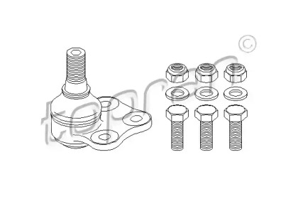 Шарнир (TOPRAN: 207 549)