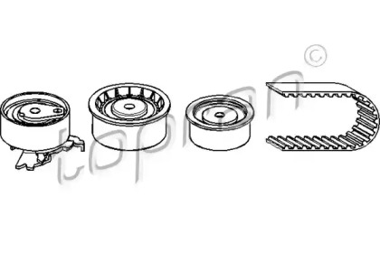 Ременный комплект (TOPRAN: 206 143)