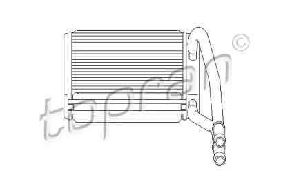 Теплообменник (TOPRAN: 302 110)