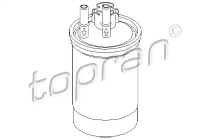 Фильтр (TOPRAN: 301 660)