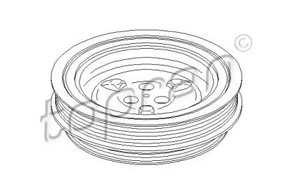 Ременный шкив (TOPRAN: 302 813)