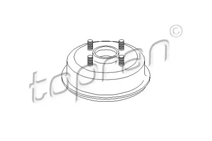 Тормозный барабан (TOPRAN: 300 489)