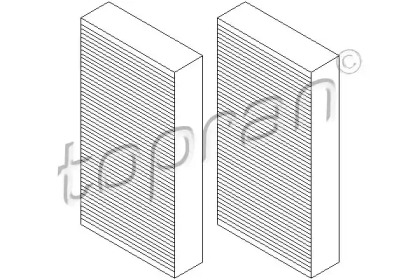 Фильтр (TOPRAN: 401 381)